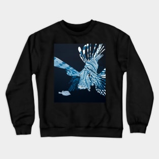 Lionfish DEEP BLUE SEA Crewneck Sweatshirt